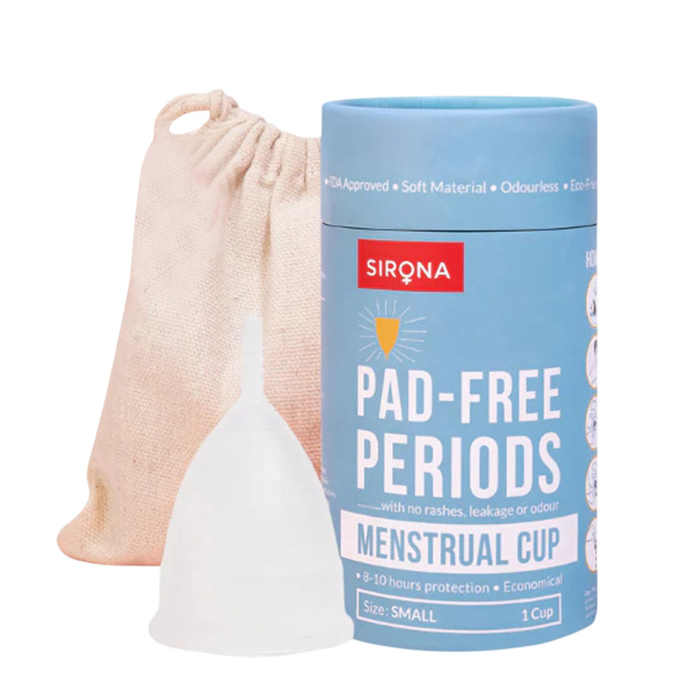 Sirona - Pad-Free Periods Reusable Menstrual Cup