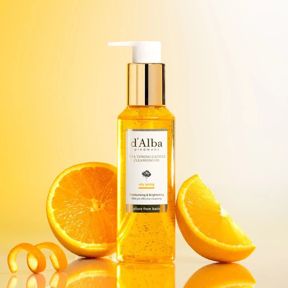 D'Alba - Vita Toning Capsule Cleansing Oil - 150 ml