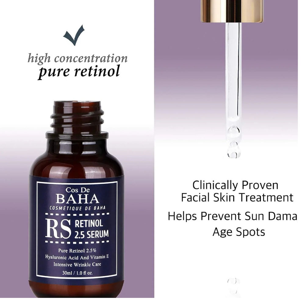 Cos De Baha - Retinol 2.5 Face Serum - 30 ml