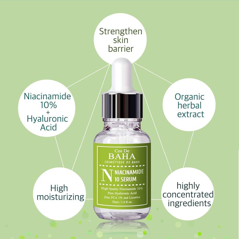 Cos De Baha - Niacinamide 10 Face Serum - 30 ml
