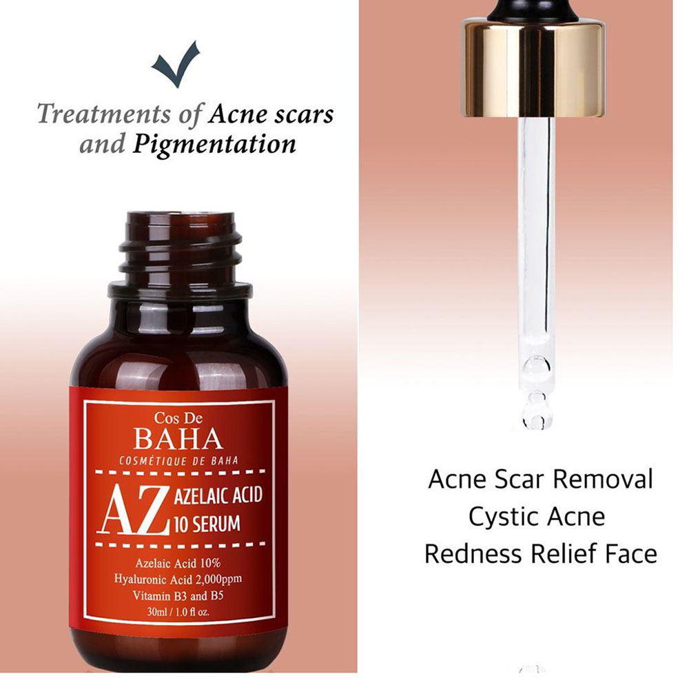 Cos De Baha - Azelaic Acid 10 Facial Serum - 30 ml