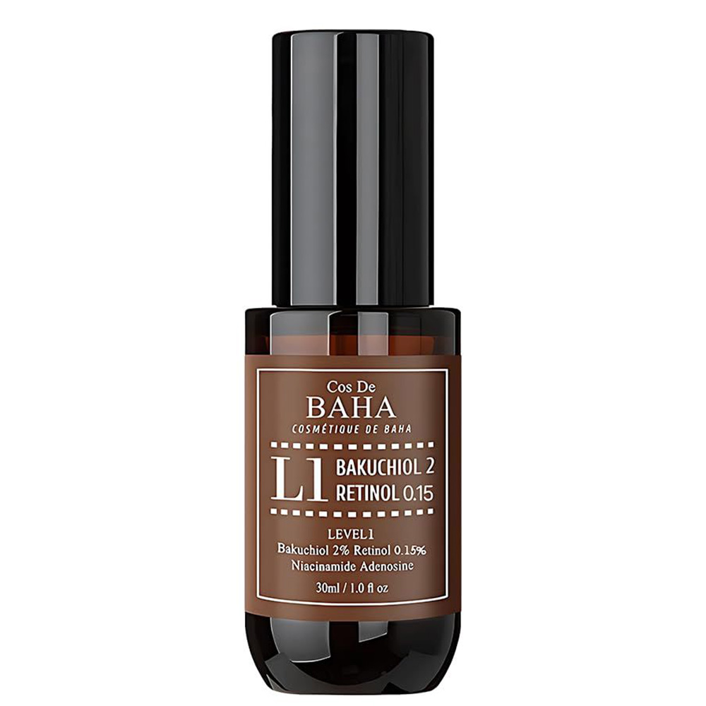 Cos De Baha - L1 Bakuchiol & Retinol Face Serum - 30 ml