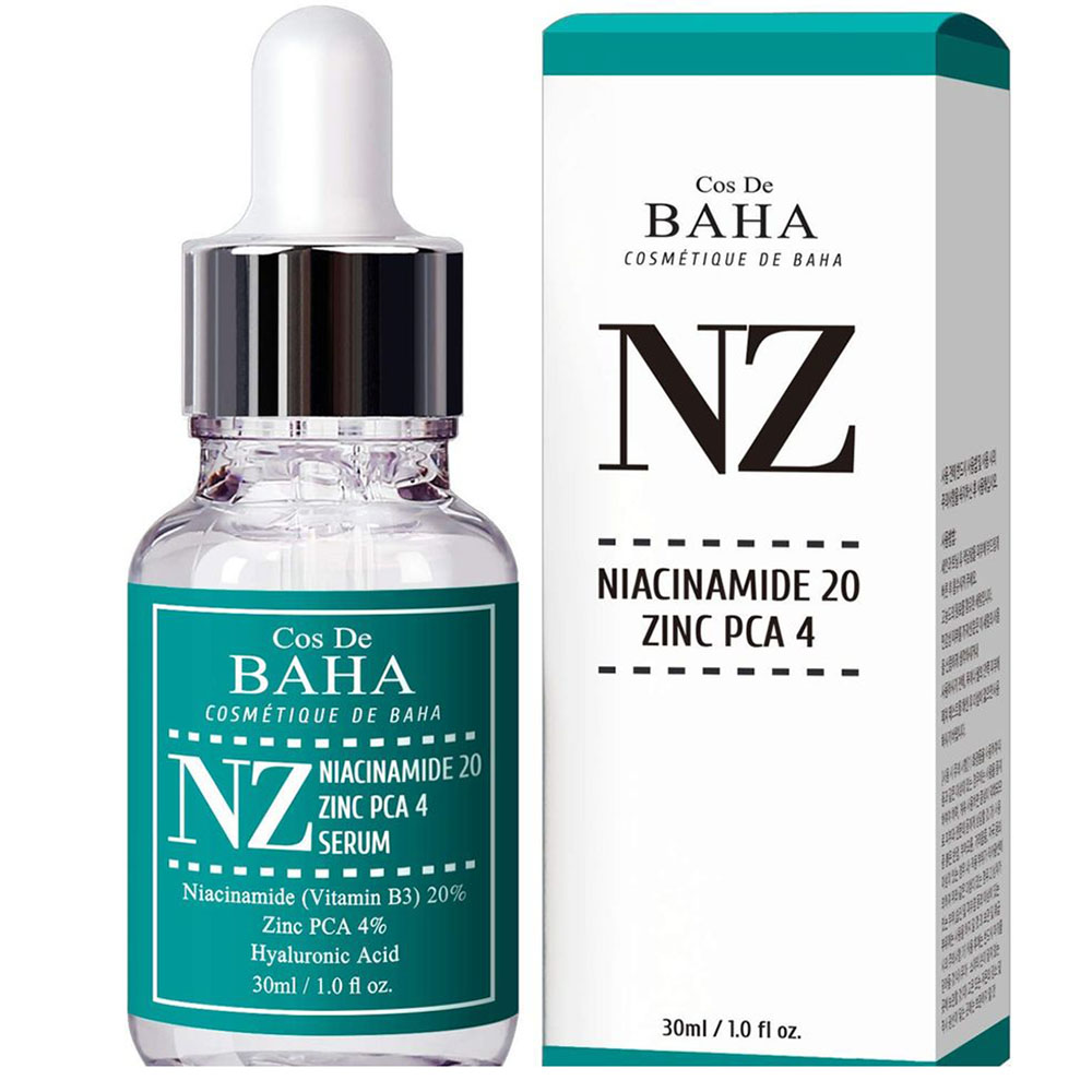 Cos De Baha - Niacinamide 20 Zinc PCA 4 Face Serum - 30 ml