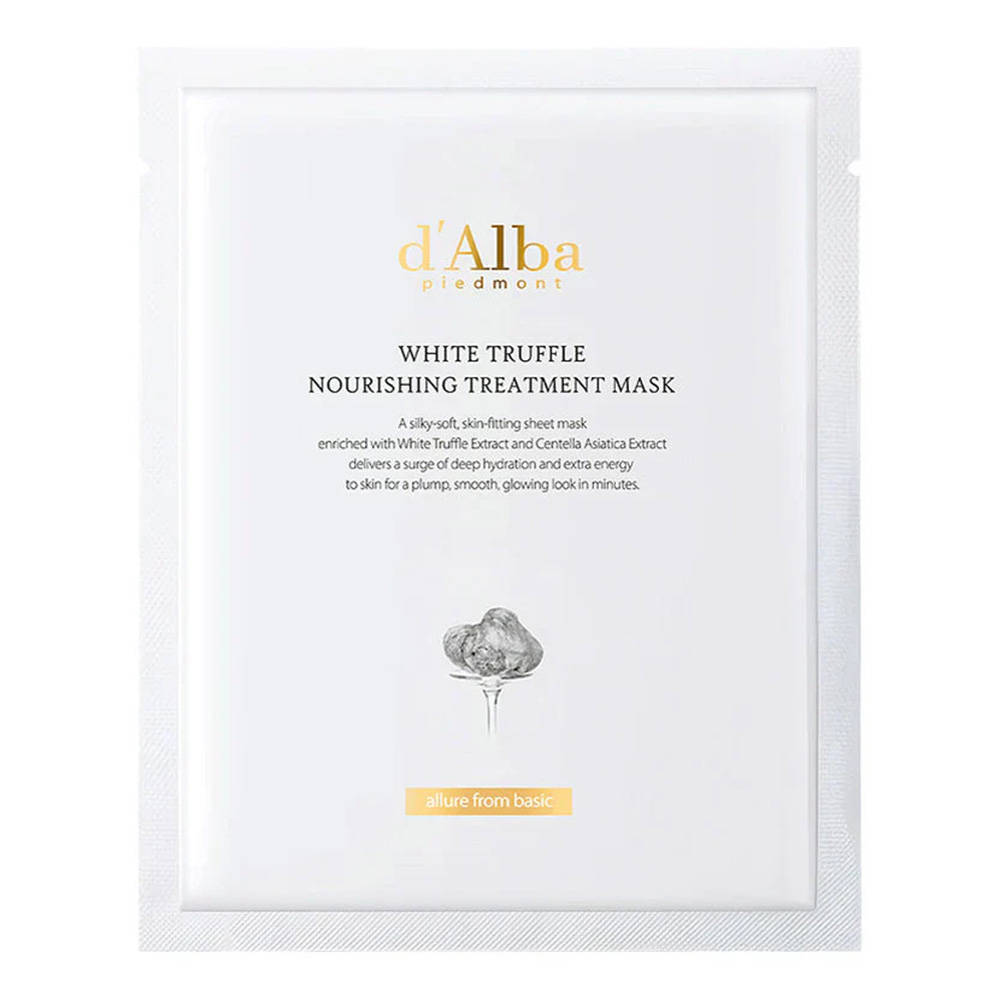 D'Alba - White Truffle Nourishing Treatment Mask - Pack of 5 - 25 ml