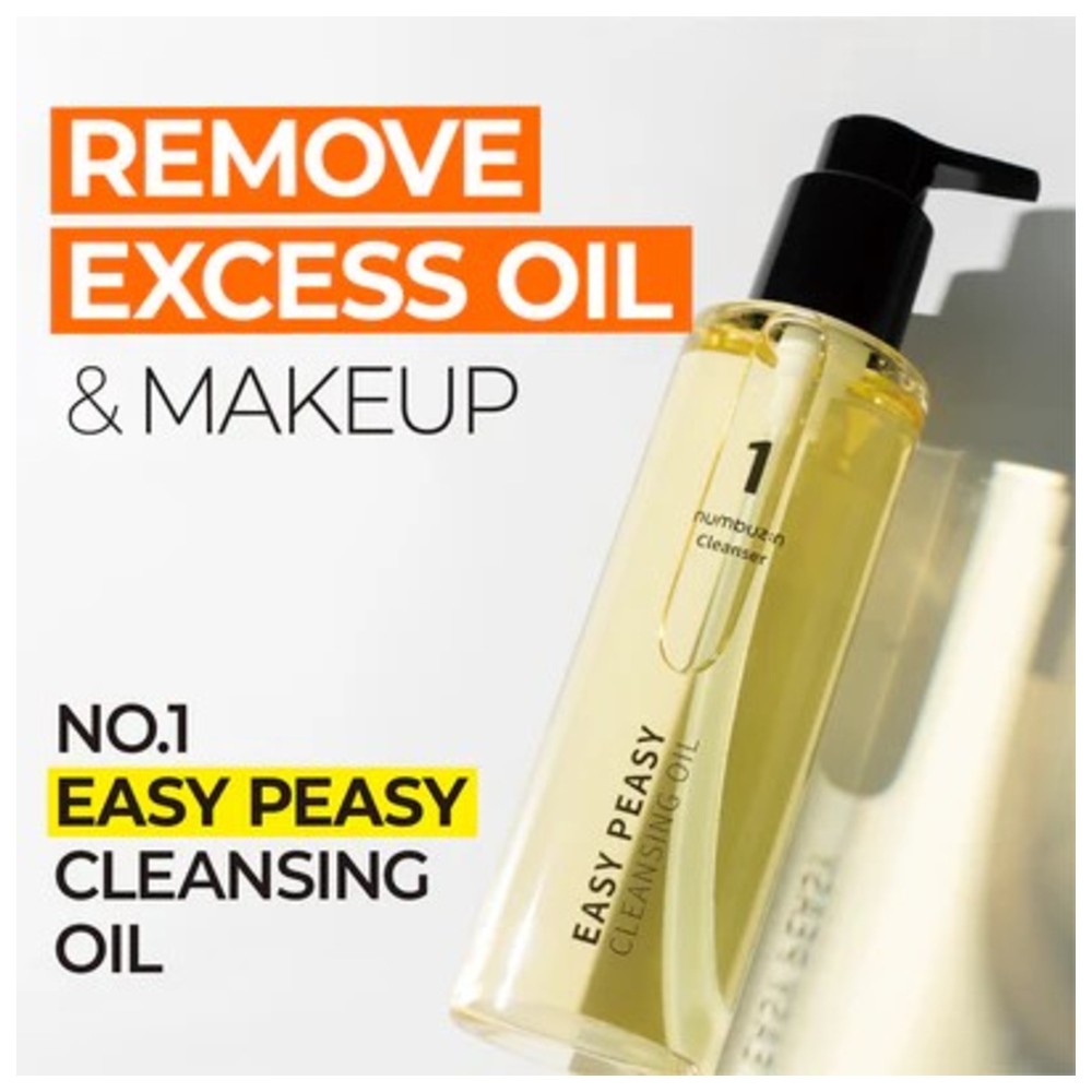 Numbuzin - No.1 Easy Peasy Cleansing Oil - 200 ml