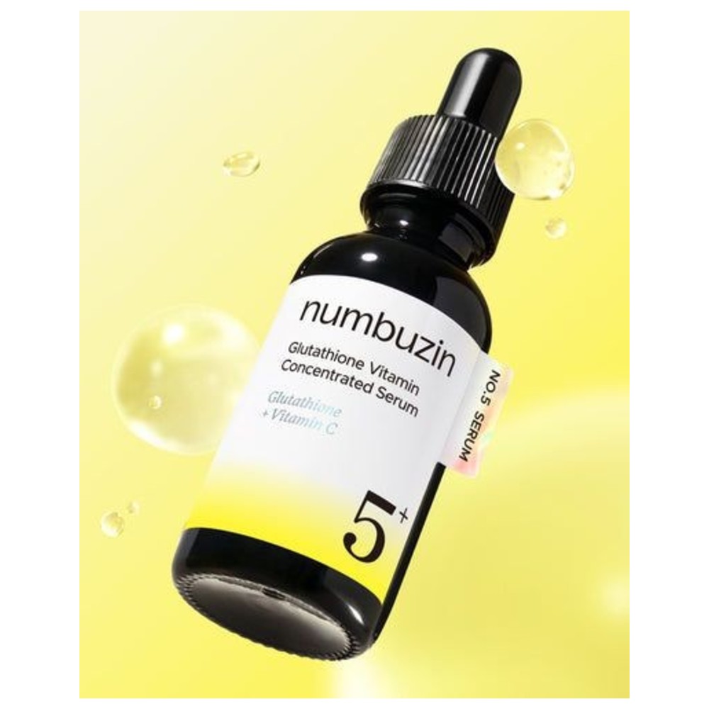 Numbuzin - No.5+ Glutathione Vitamin Concentrated Face Serum - 30 ml