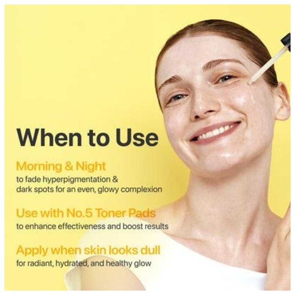 Numbuzin - No.5+ Glutathione Vitamin Concentrated Face Serum - 30 ml