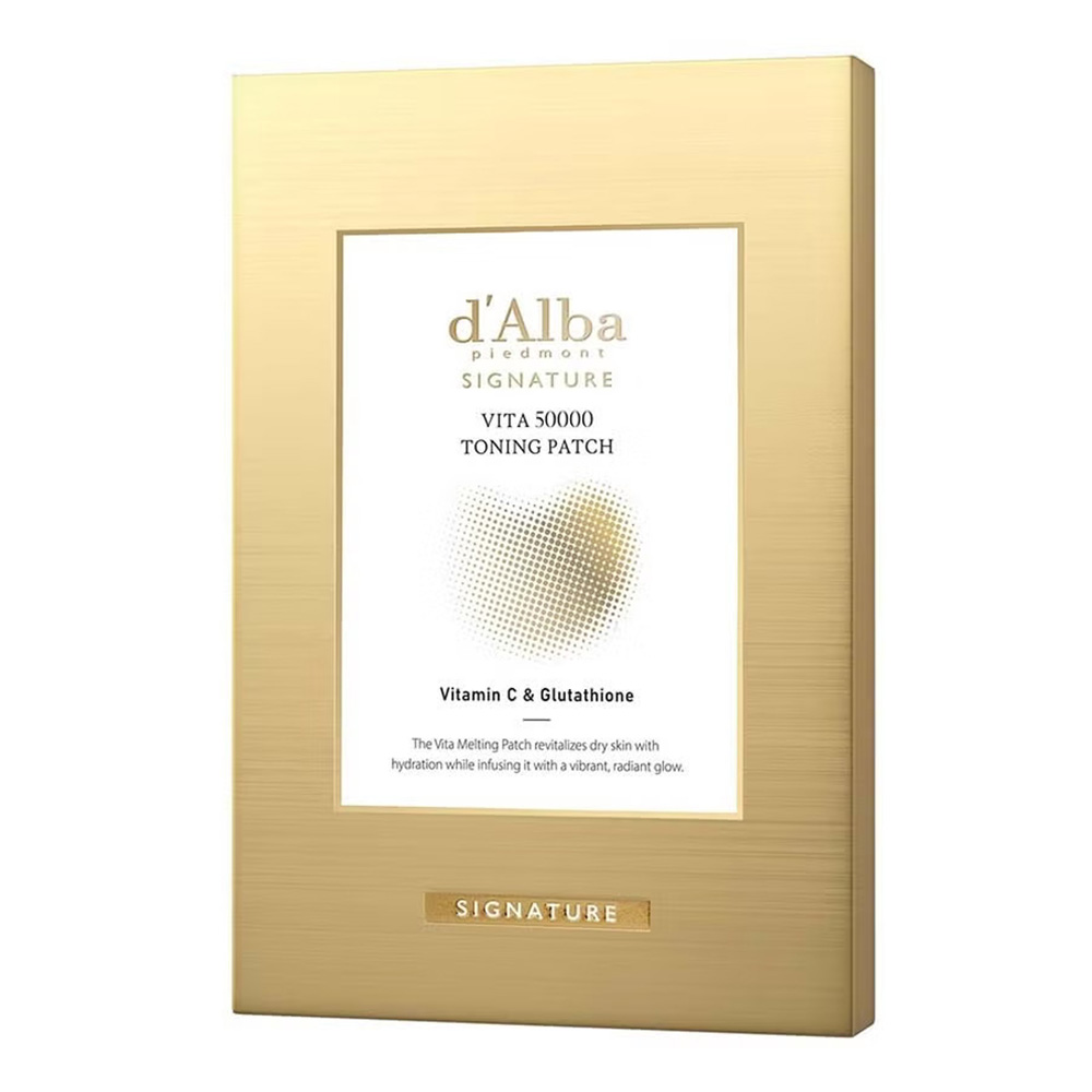 D'Alba - Signature Vita 50000 Toning Patch - 4 Pcs - 0.4 gm