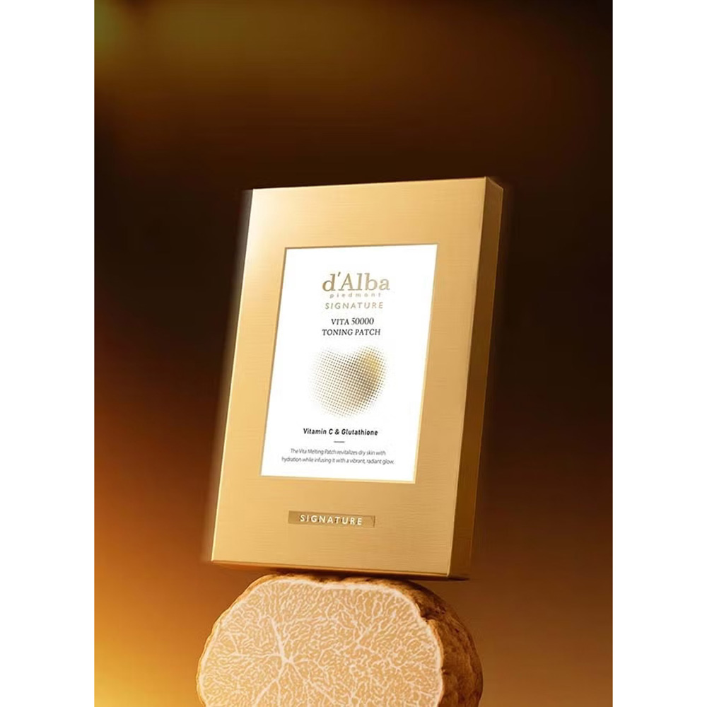 D'Alba - Signature Vita 50000 Toning Patch - 4 Pcs - 0.4 gm