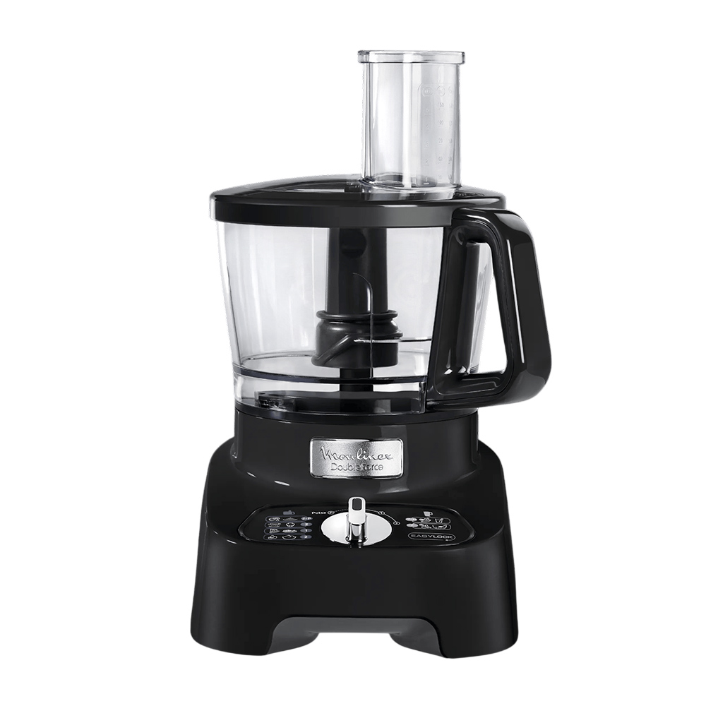 Moulinex - Double Force Food Processor - Black - 3 L - 1000 W