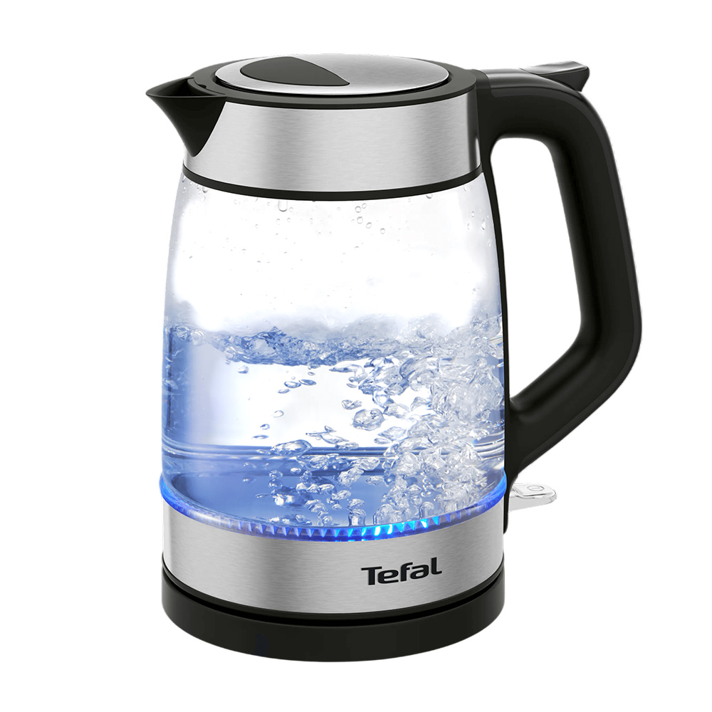 Tefal - Glass Electric Kettle - Black - 1.7 L