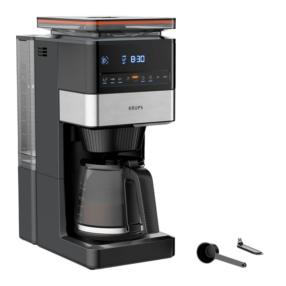 Krups - Grind Aroma XL Drip Coffee Maker - 1.5 L - 1050 W