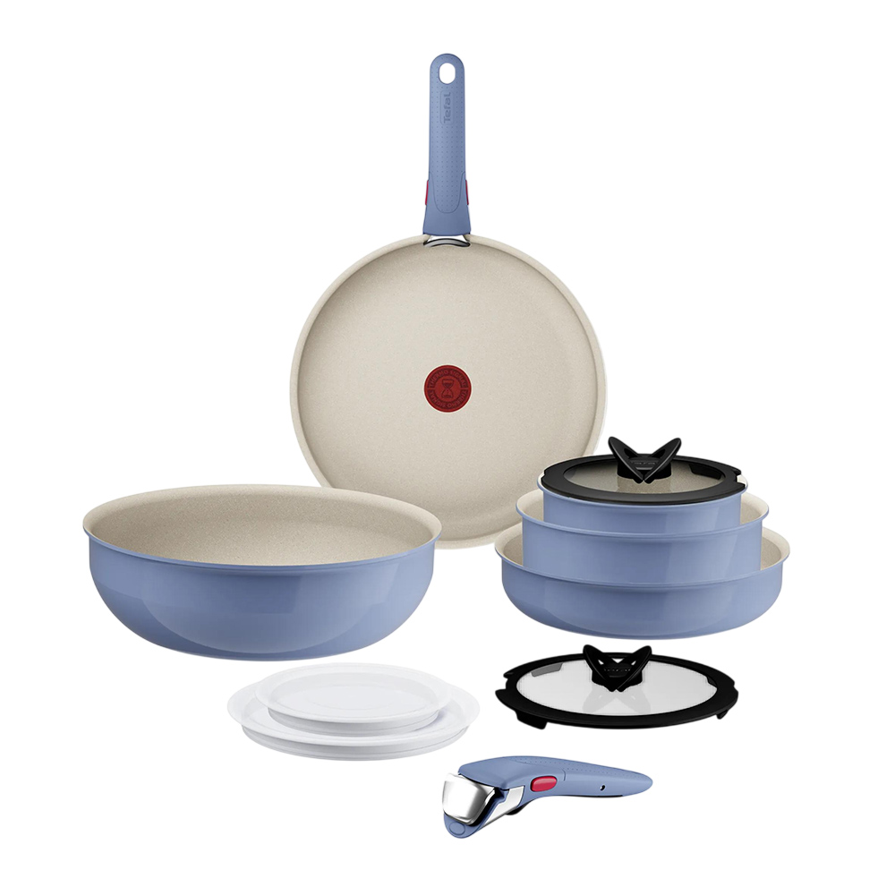 Tefal - Ingenio Serenity Non-Stick Cookware Set - 11 Pc Set