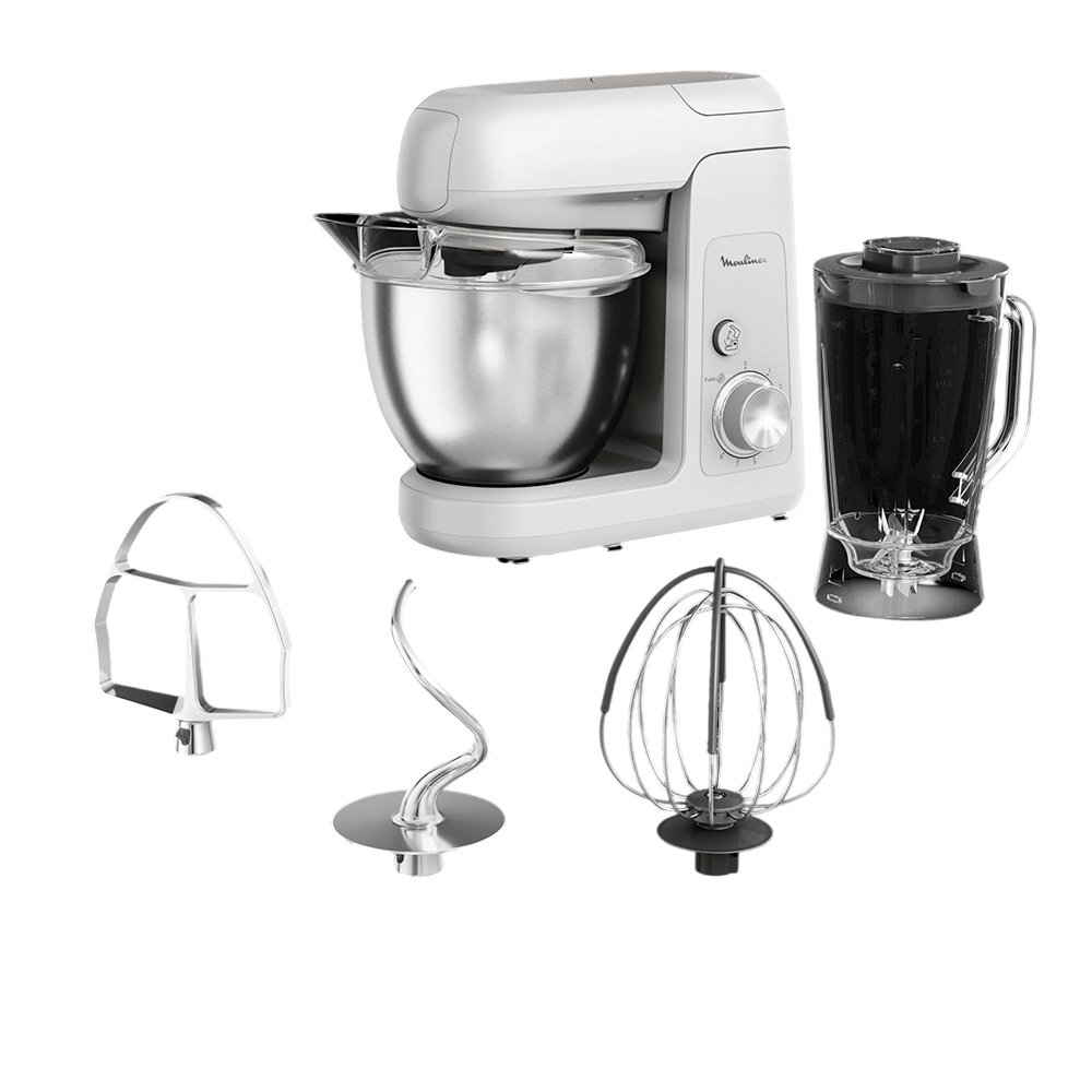 Moulinex - Bake Partner Stand Mixer - 1100 W