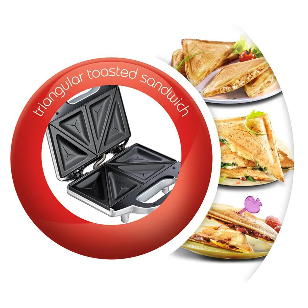 Moulinex - Ultracompact Sandwich Maker - White - 700 W