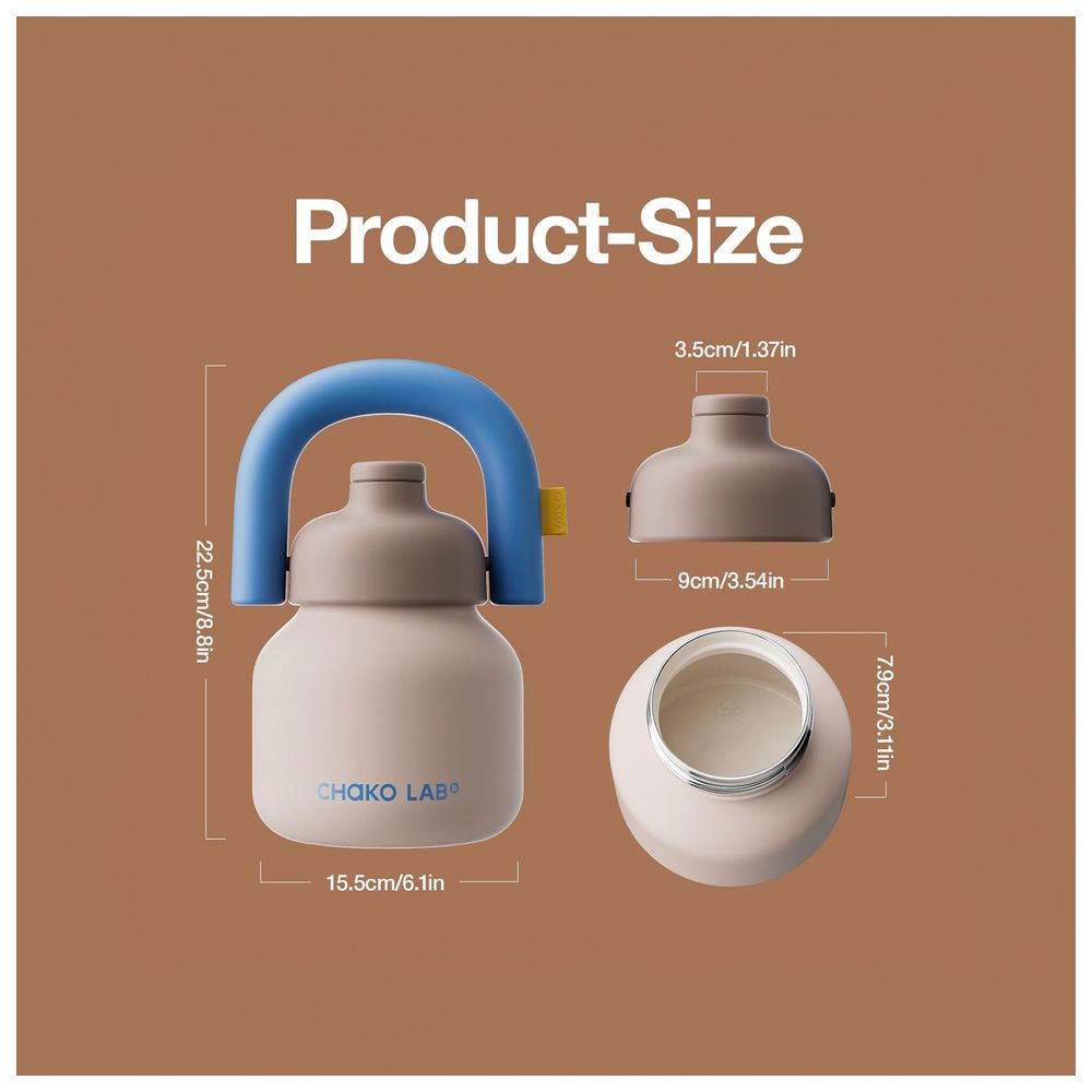 Chako Lab - Stainless Steel Linlin Pot With Ceramic Coating - 1000 ml