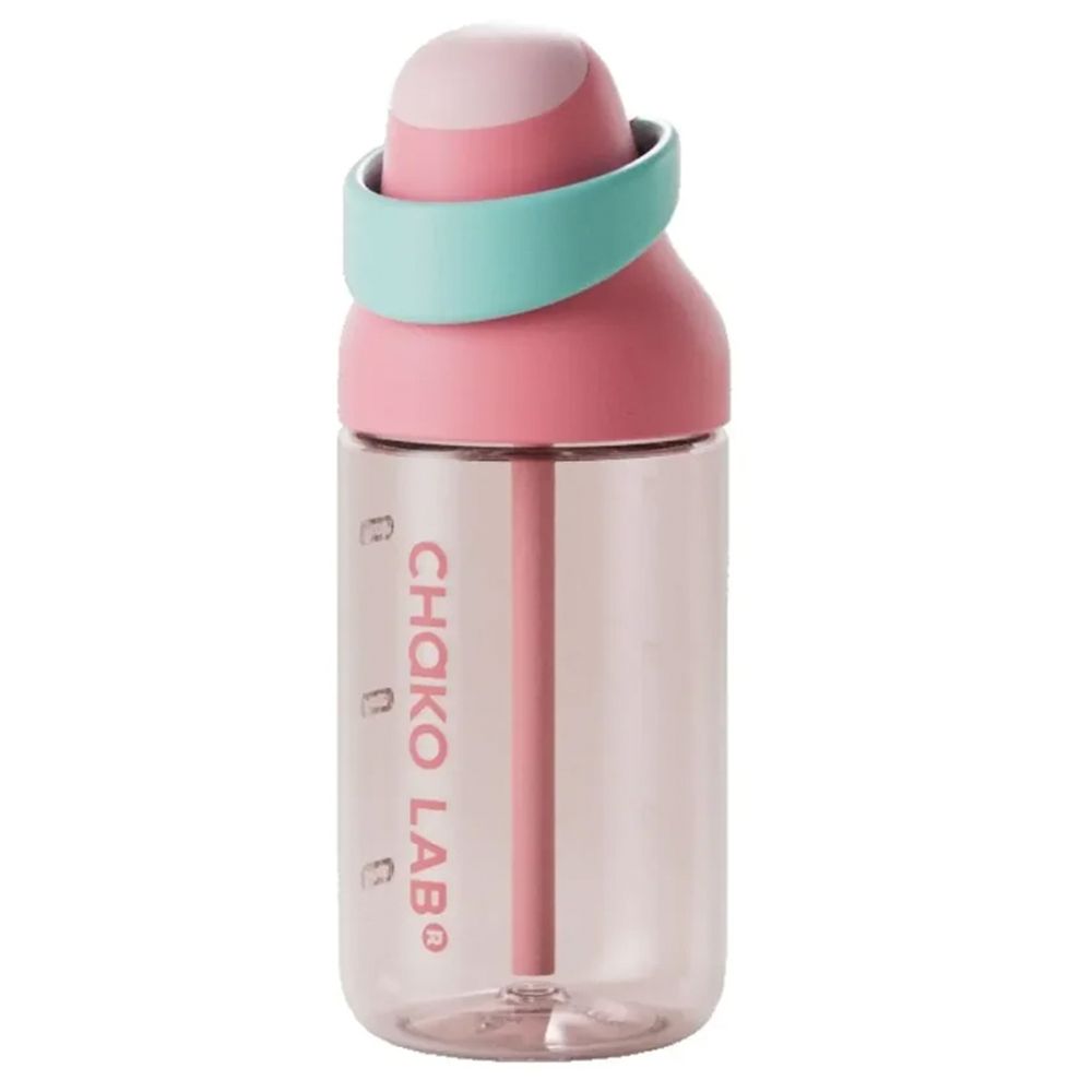Chako Lab - PP Tritan Kada Bottle - 500 ml - Pink/Green