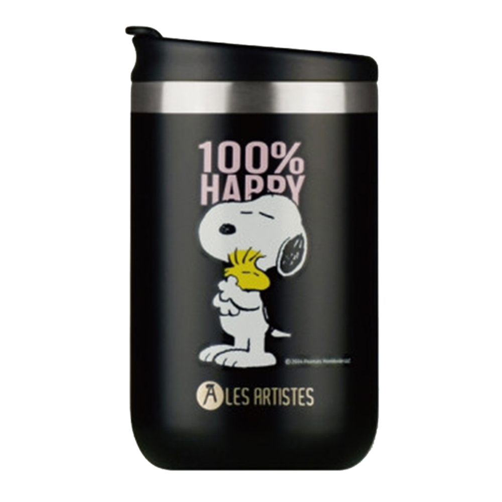 Les Artistes - 2.0 Stainless Steel Travel Mug - Happy Snoopy Mat - 350 ml