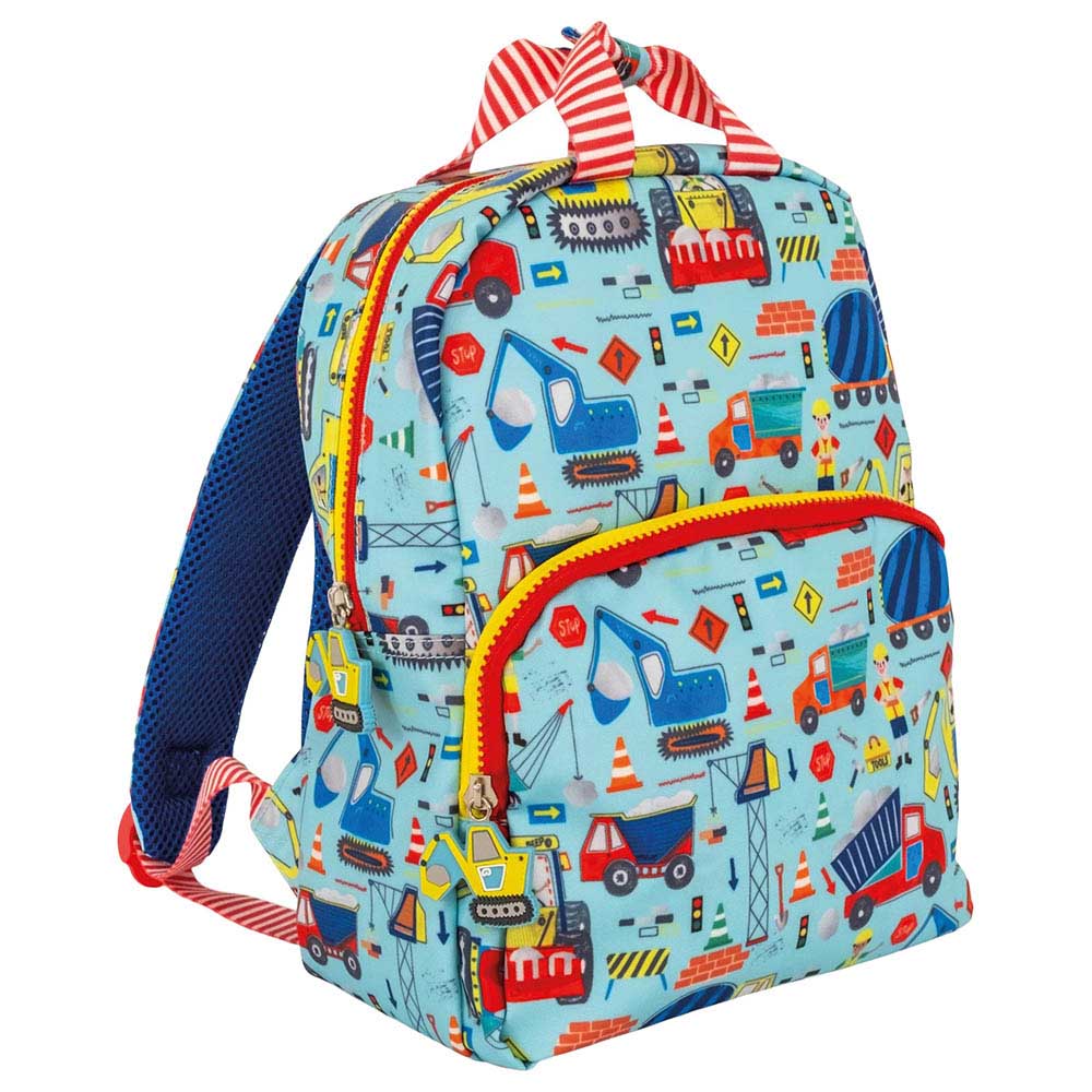 Floss & Rock - School Backpack - Construction - 11.81-Inch/30cm