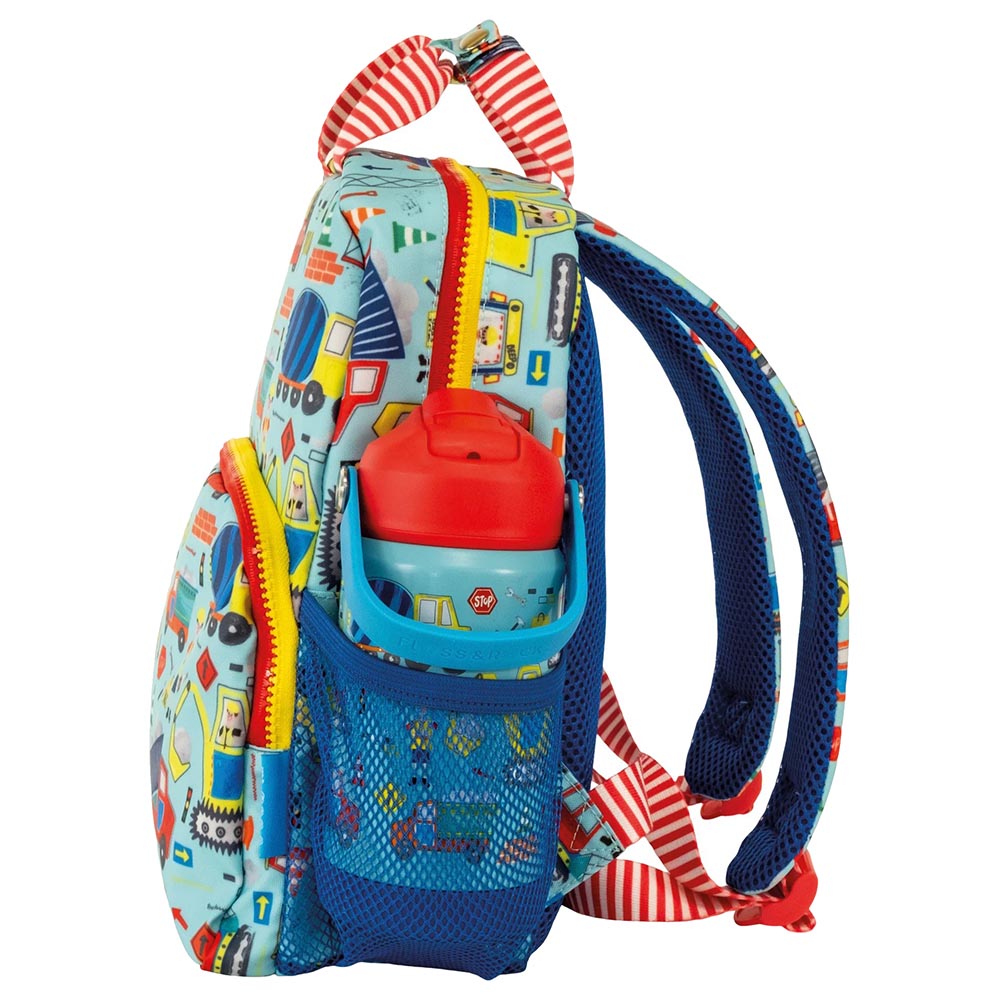 Floss & Rock - School Backpack - Construction - 11.81-Inch/30cm