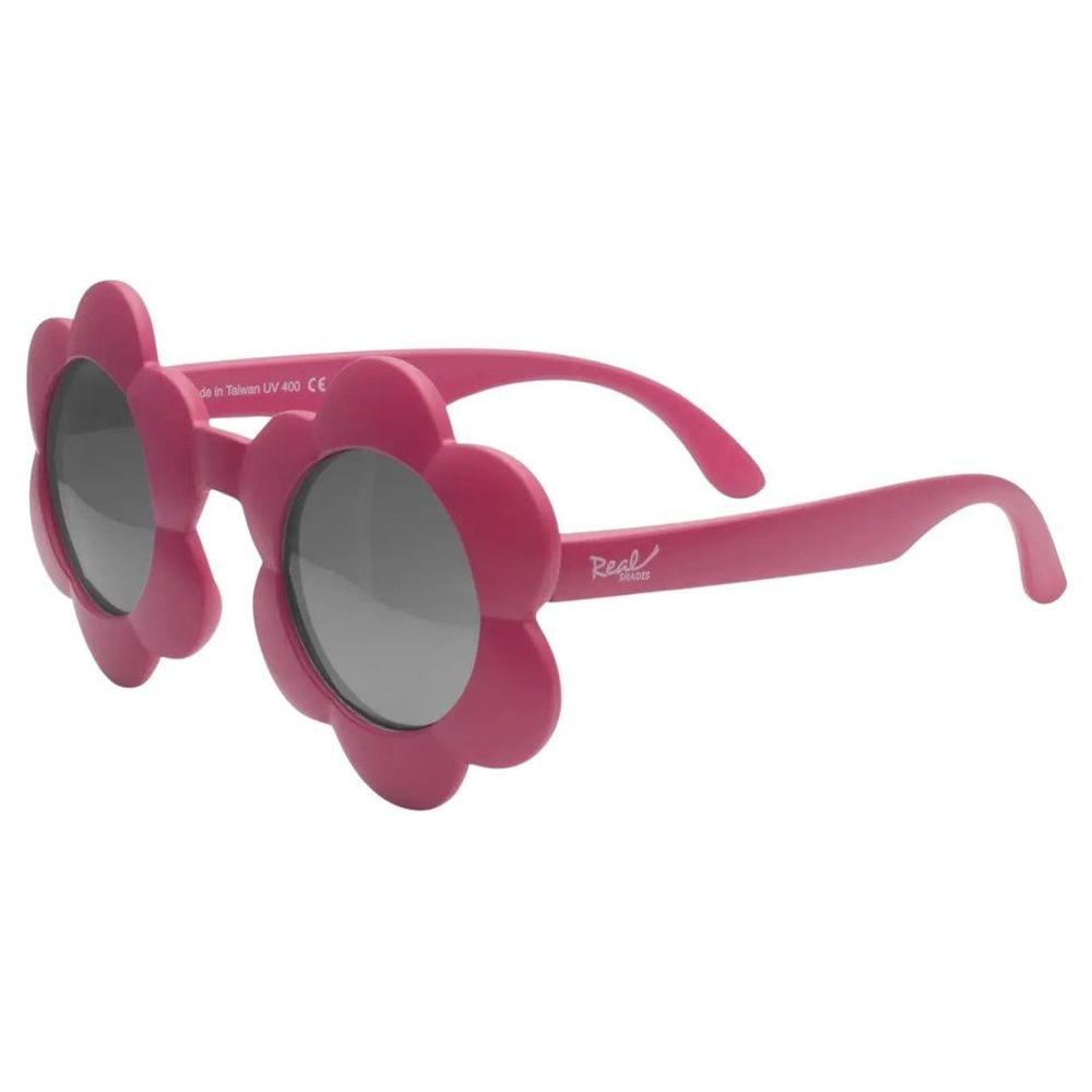 Real Shades Bloom Smoke Lens Raspberry Sorbet Sunglasses