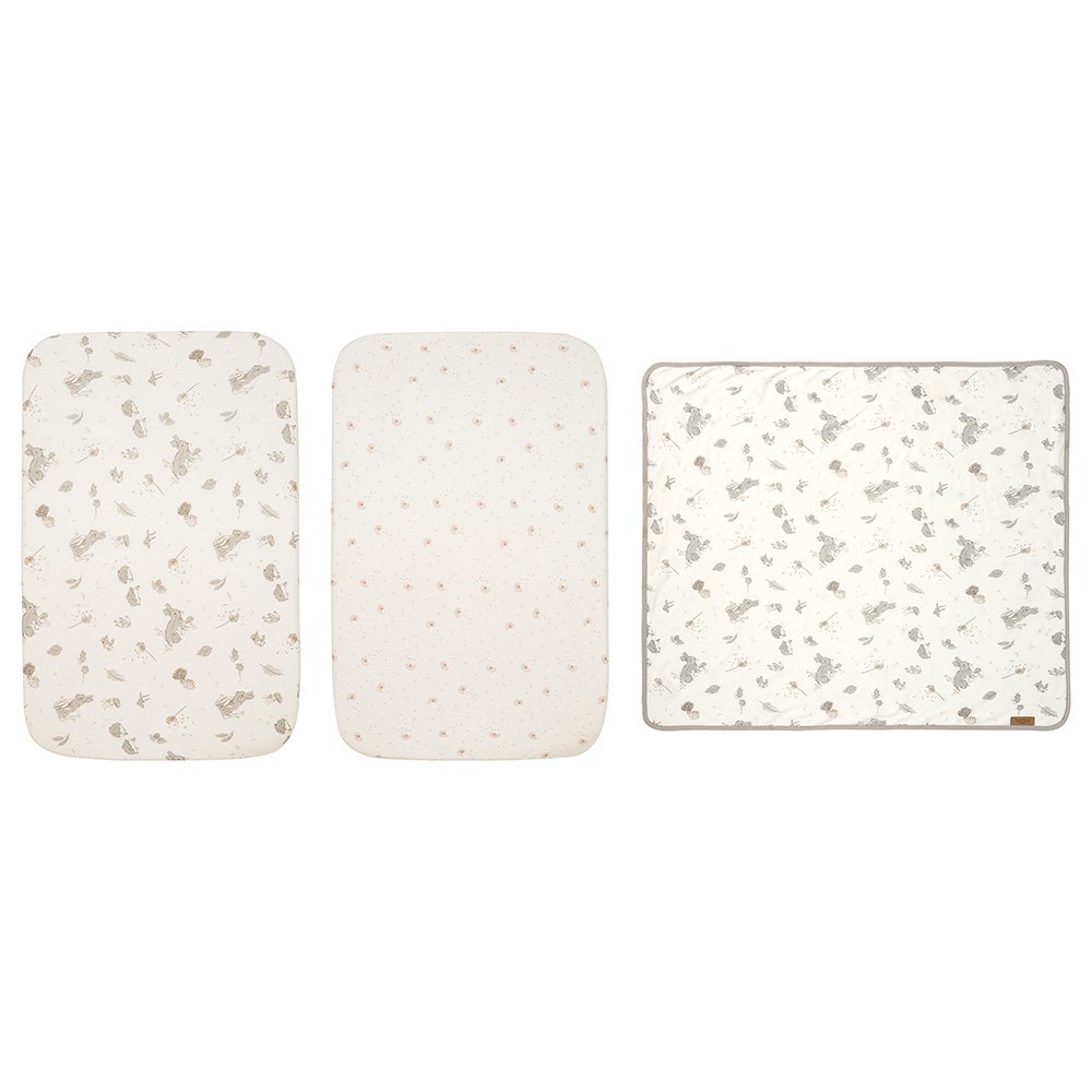 Tutti Bambini - Bedside Crib Bedding Starter Pack - Cocoon - 3pcs
