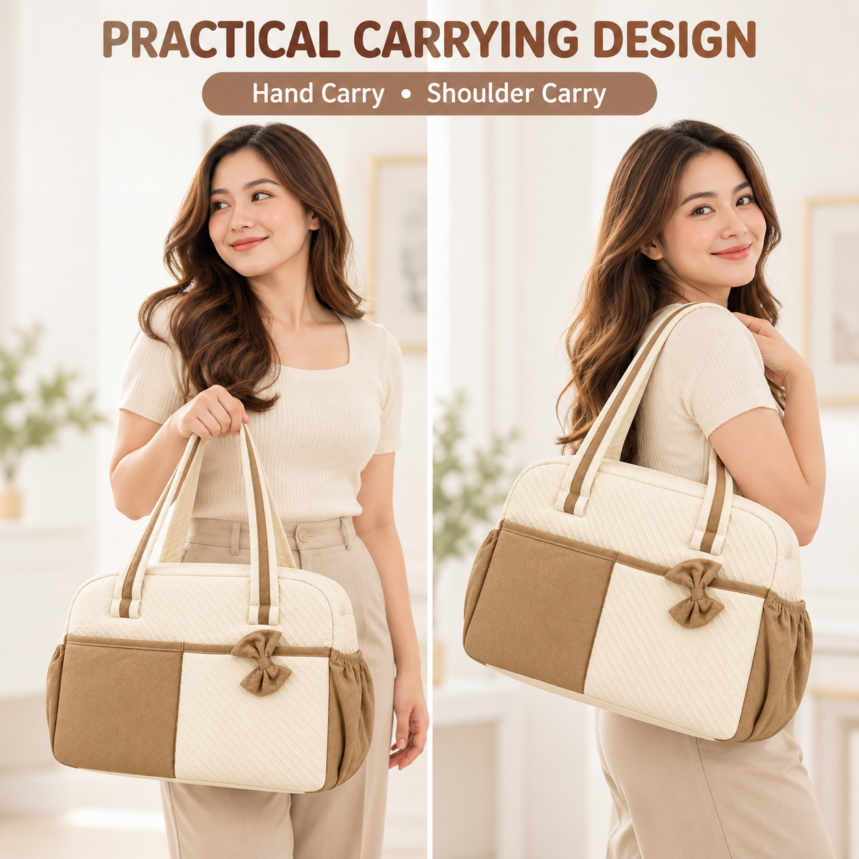 Little Beginnings Mommy Bag with Dual Handles