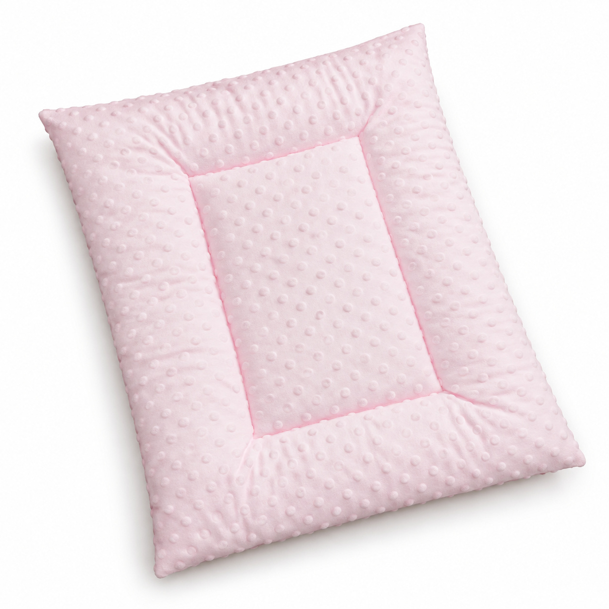 Little Beginnings Soft Padded Baby Mat with Raised Dots, Light Pink, 70 x 50 cm