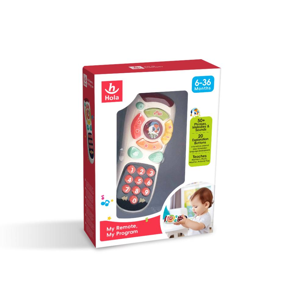 Hola - My Remote Interactive Baby TV Remote Toy