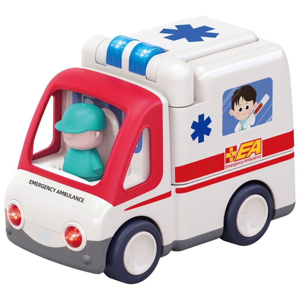 Hola - Toy Ambulance With Lights, Sounds And Medical Tools