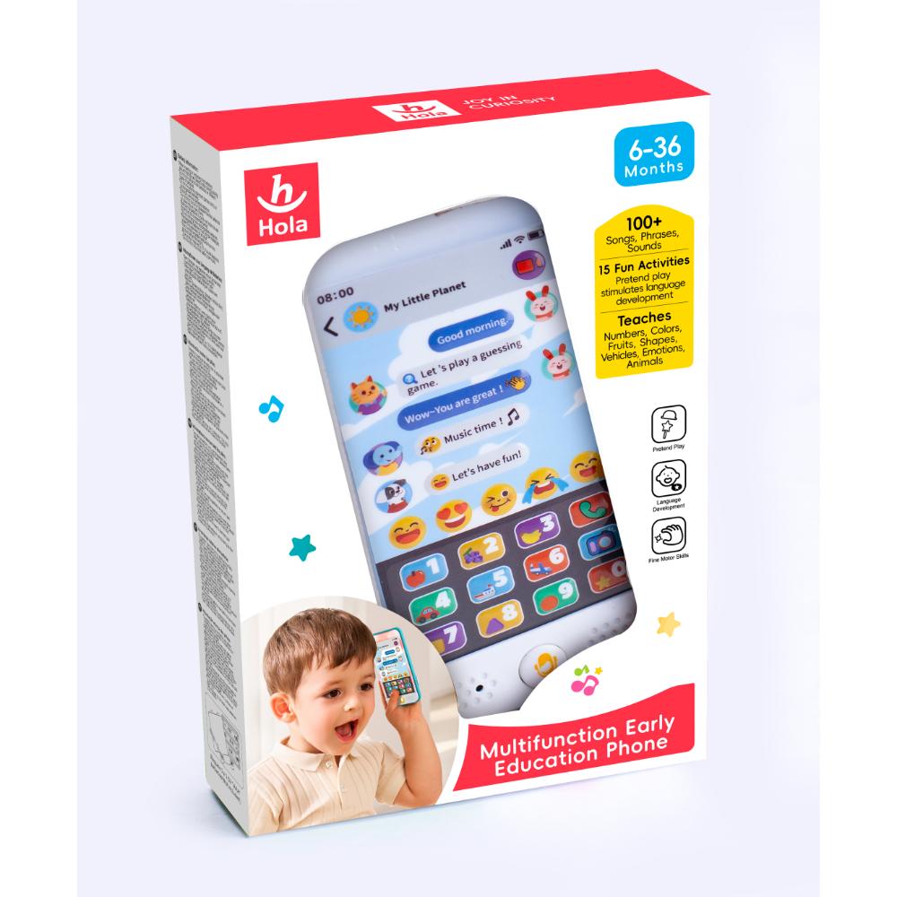 Hola - Toy Phone For Toddlers Multifunction Early Education Phone