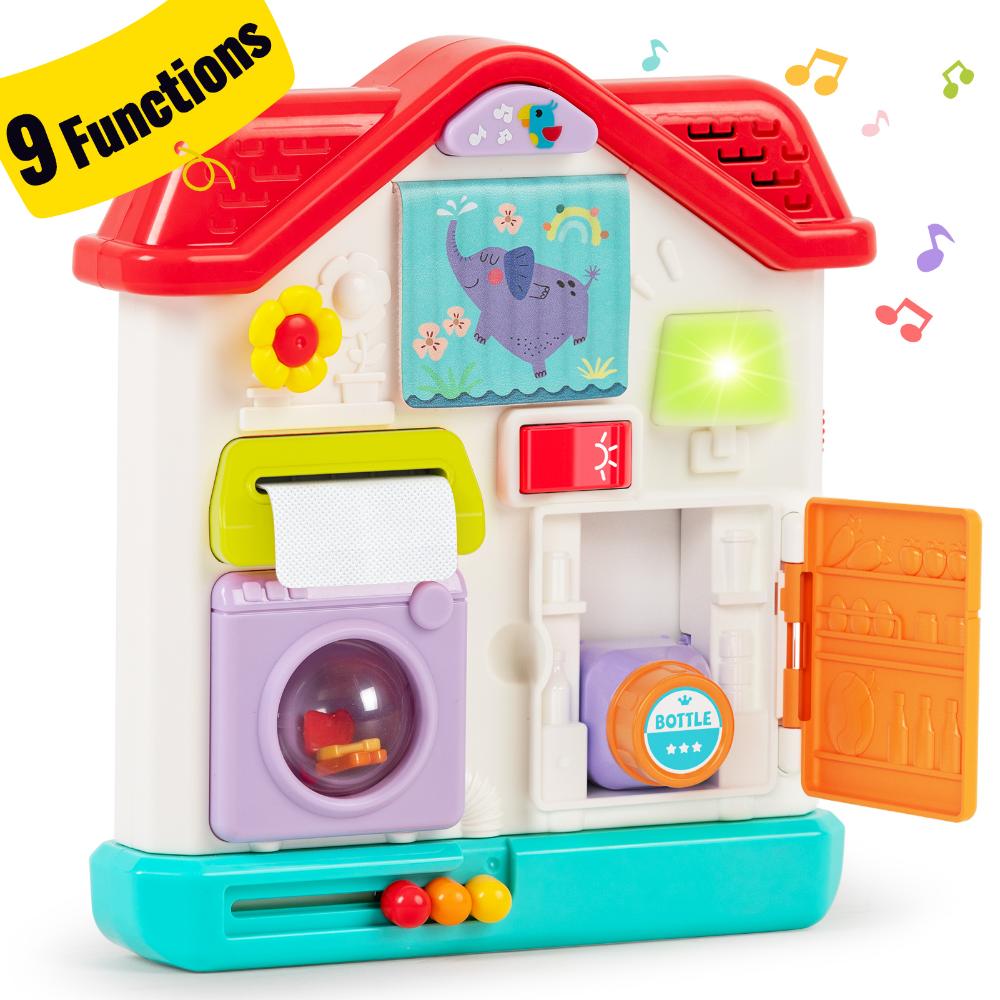 Hola - Montessori Activity Toy House For Babies - +10m