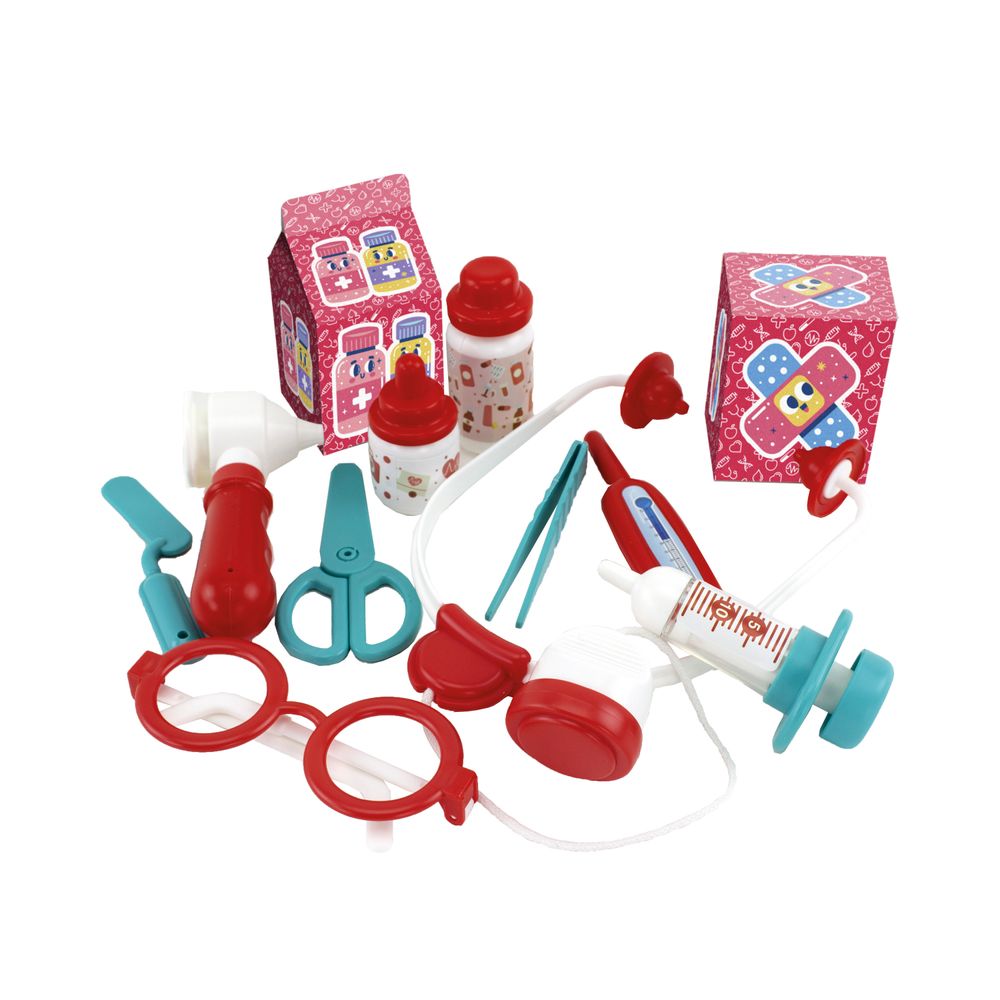 Chicos - Play & Go Pretend Playset - Medical Set - 12 Pcs