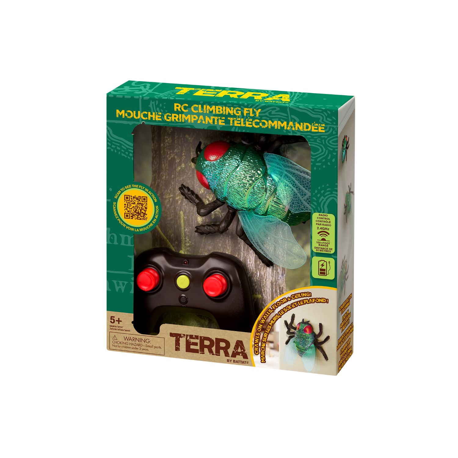 Terra - RC Climbing Fly Toy - Green