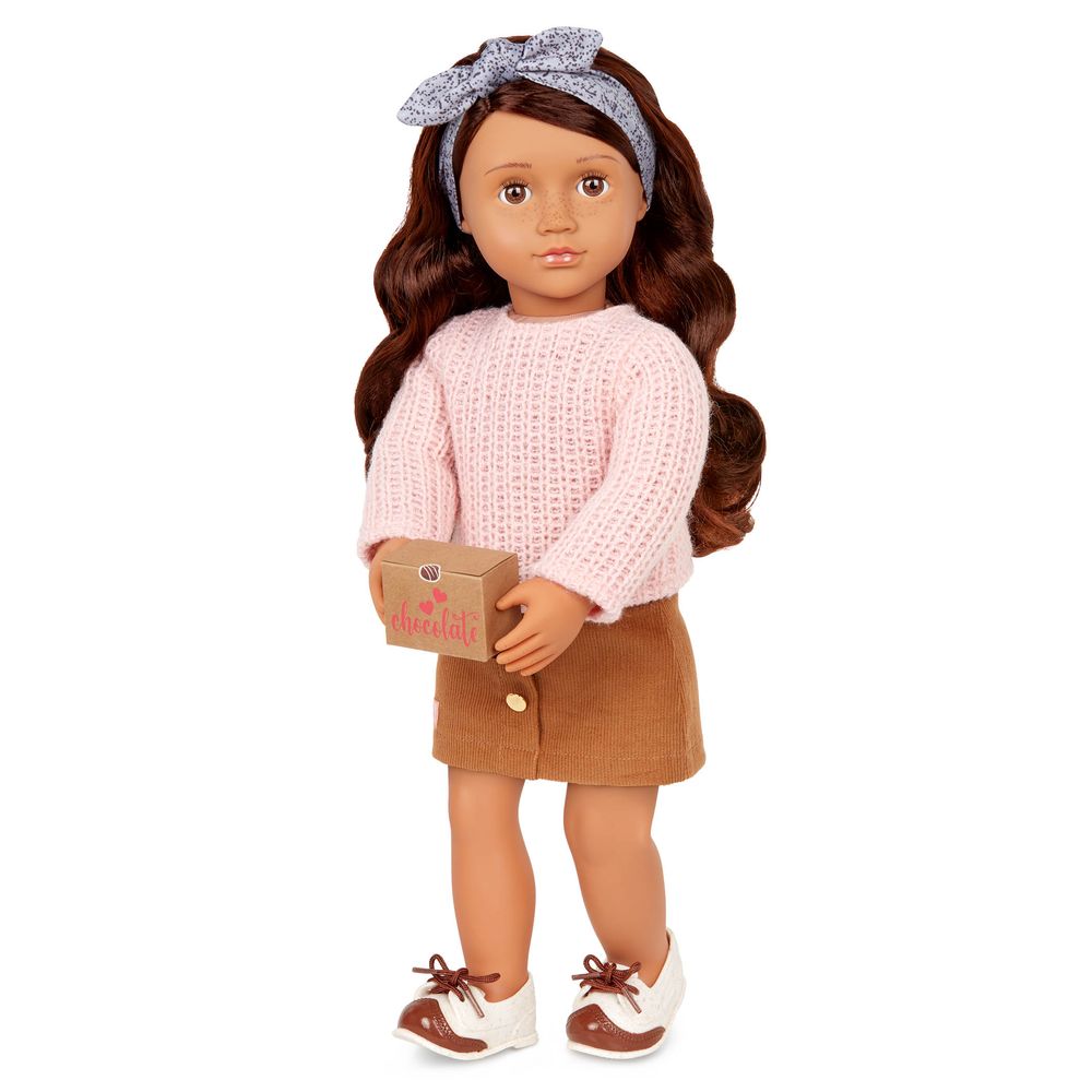 Our Generation - Coco Deluxe Chocolate Fashion Doll Playset - Multicolor - 46 cm