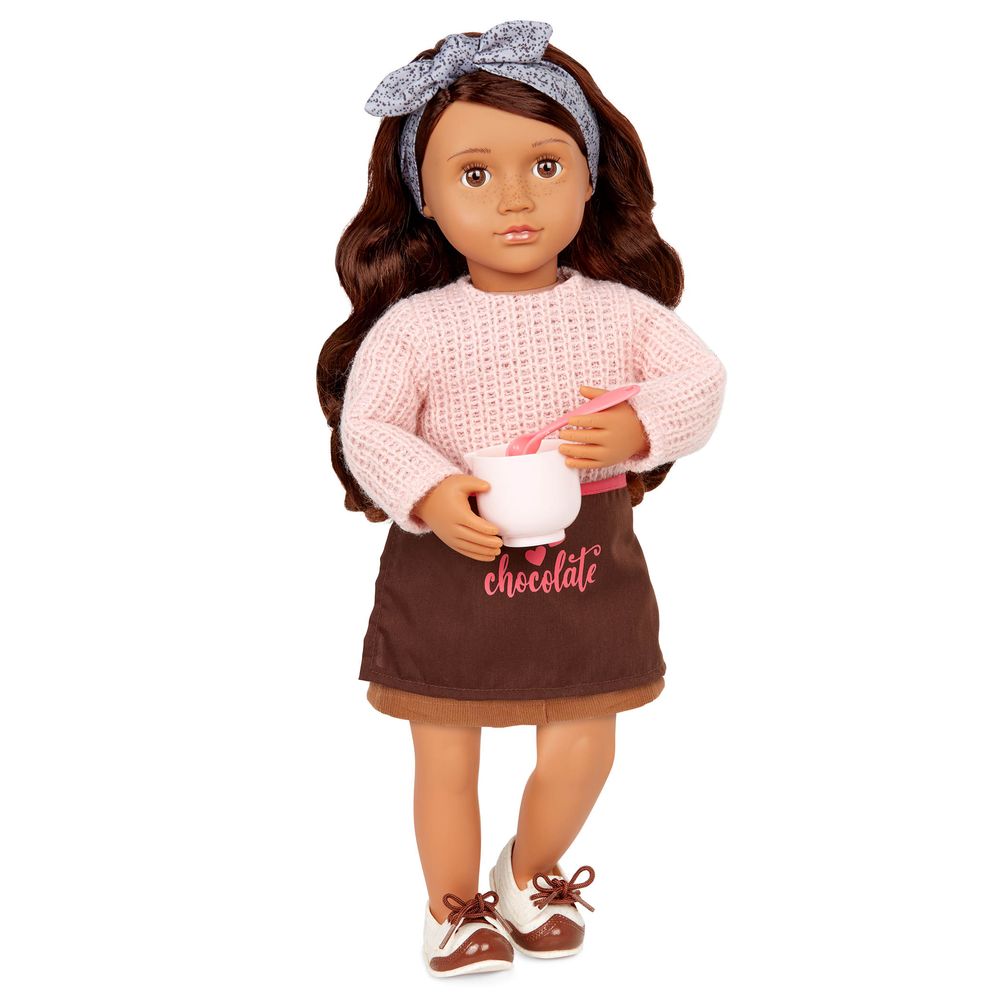 Our Generation - Coco Deluxe Chocolate Fashion Doll Playset - Multicolor - 46 cm