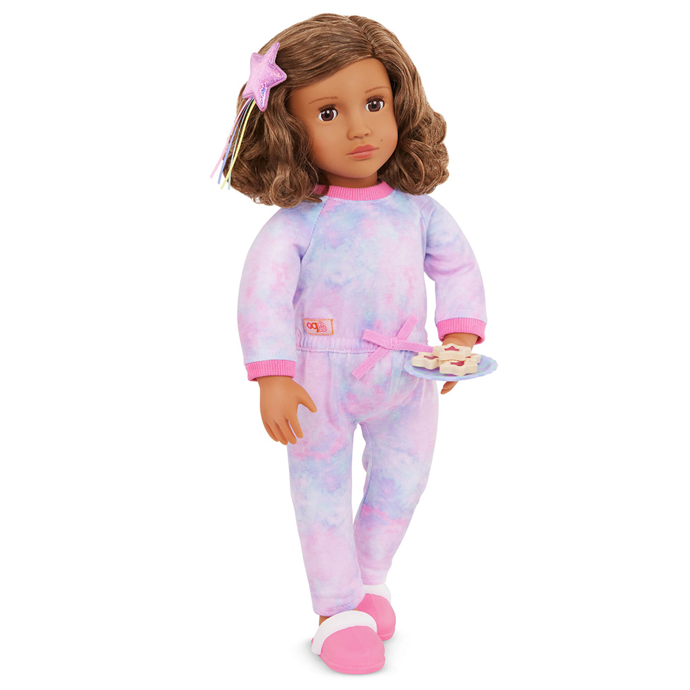 Our Generation - Luna Doll And My Sleepover Dream Playset - 18 Inch