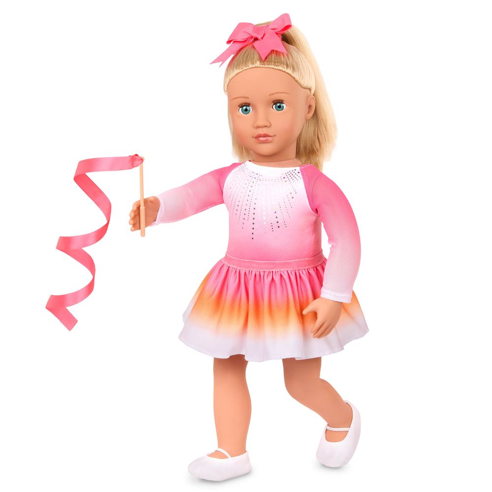 Our Generation - Indy Activity Gymnast Fashion Doll Playset - Pink