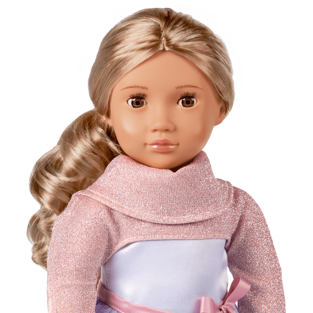 Our Generation - Jillie Fashion Doll With Ballerina Dress & Sweater - Multicolor
