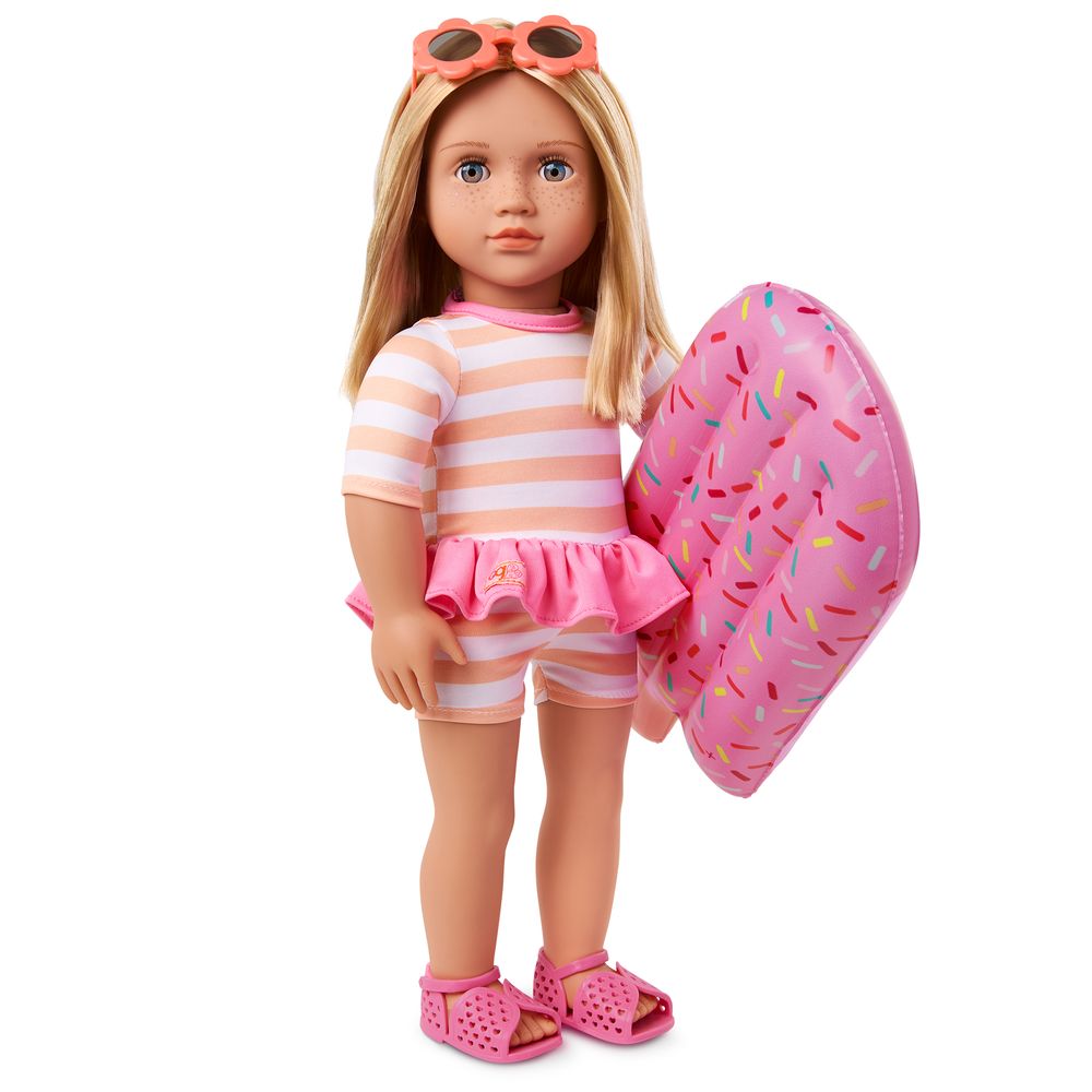Our Generation - Margot Fashion Doll With Bathing Suit - Multicolor