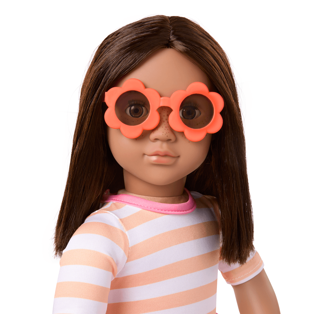 Our Generation - Helena Fashion Doll With Bathing Suit - Multicolor