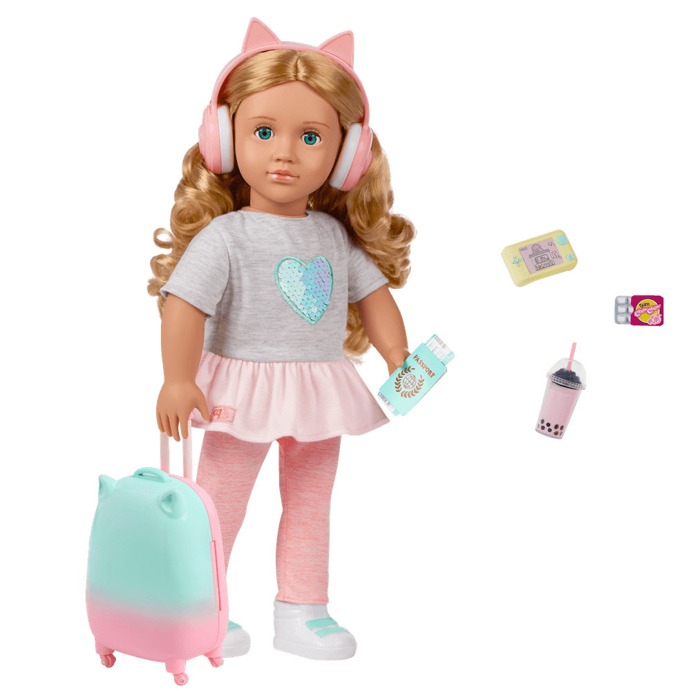 Our Generation - Linzi Activity Travel Doll With Accessories - Multicolor
