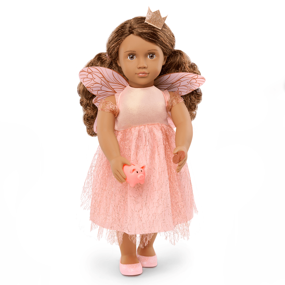Our Generation - Breena Activity Tooth Fairy Fashion Doll Playset - Pink - 46 cm
