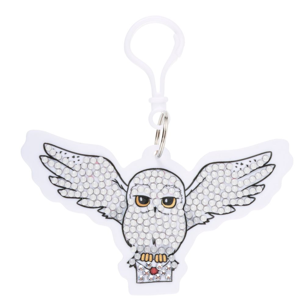 Craft Buddy - Hedwig Crystal Art Bag Charm - 11 cm