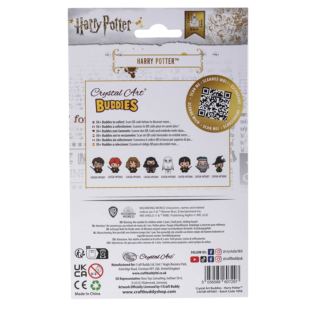 Craft Buddy - Crystal Art Buddy - Harry Potter - 11 cm