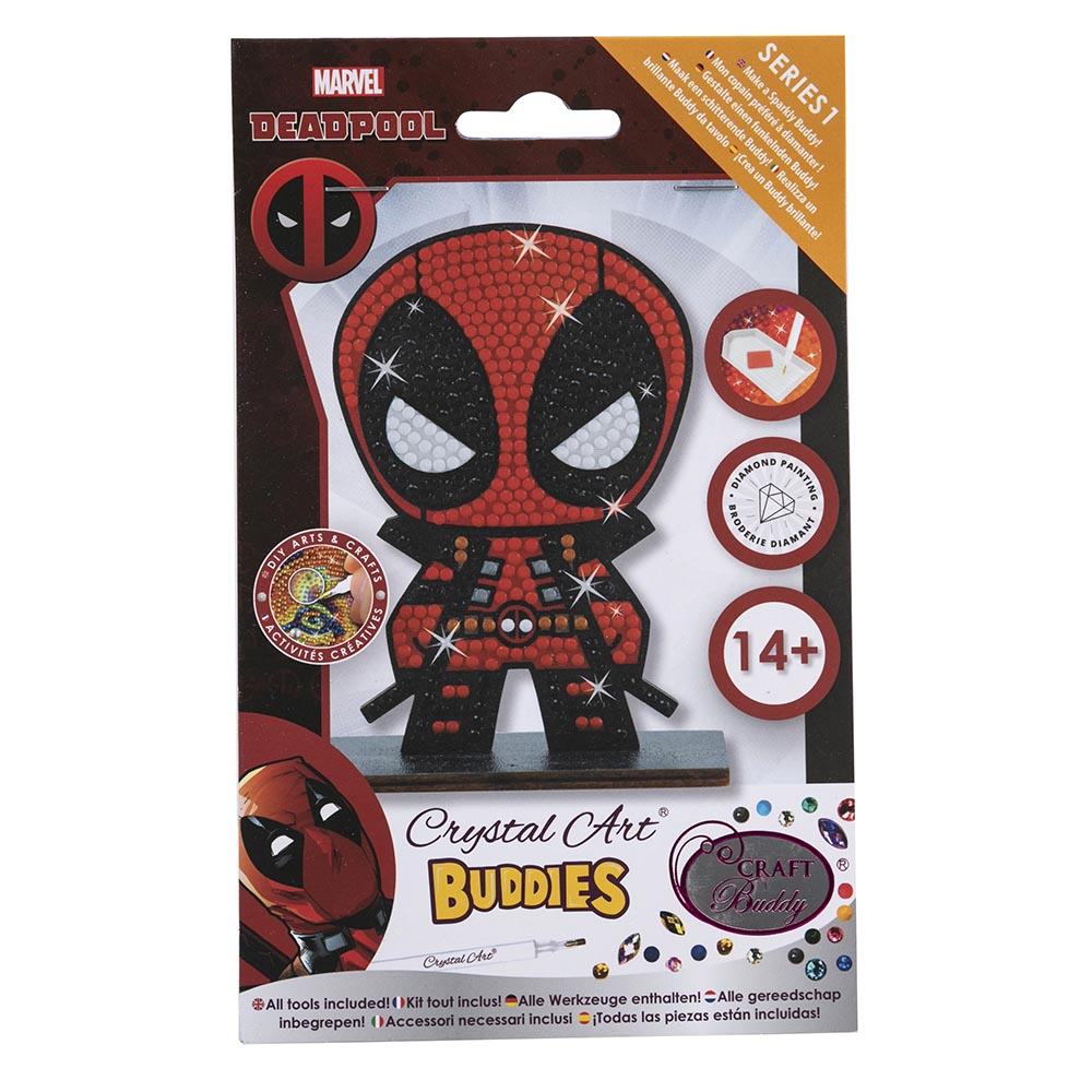 Craft Buddy - Crystal Art Buddy - Deadpool - 11 cm