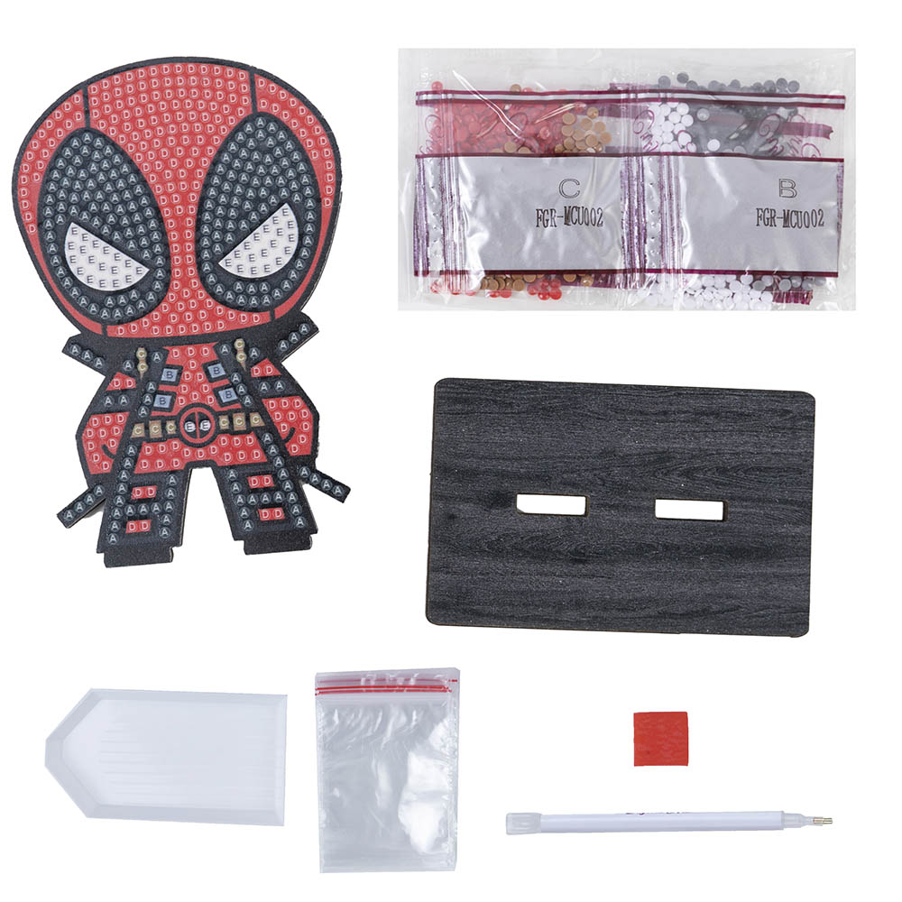 Craft Buddy - Crystal Art Buddy - Deadpool - 11 cm