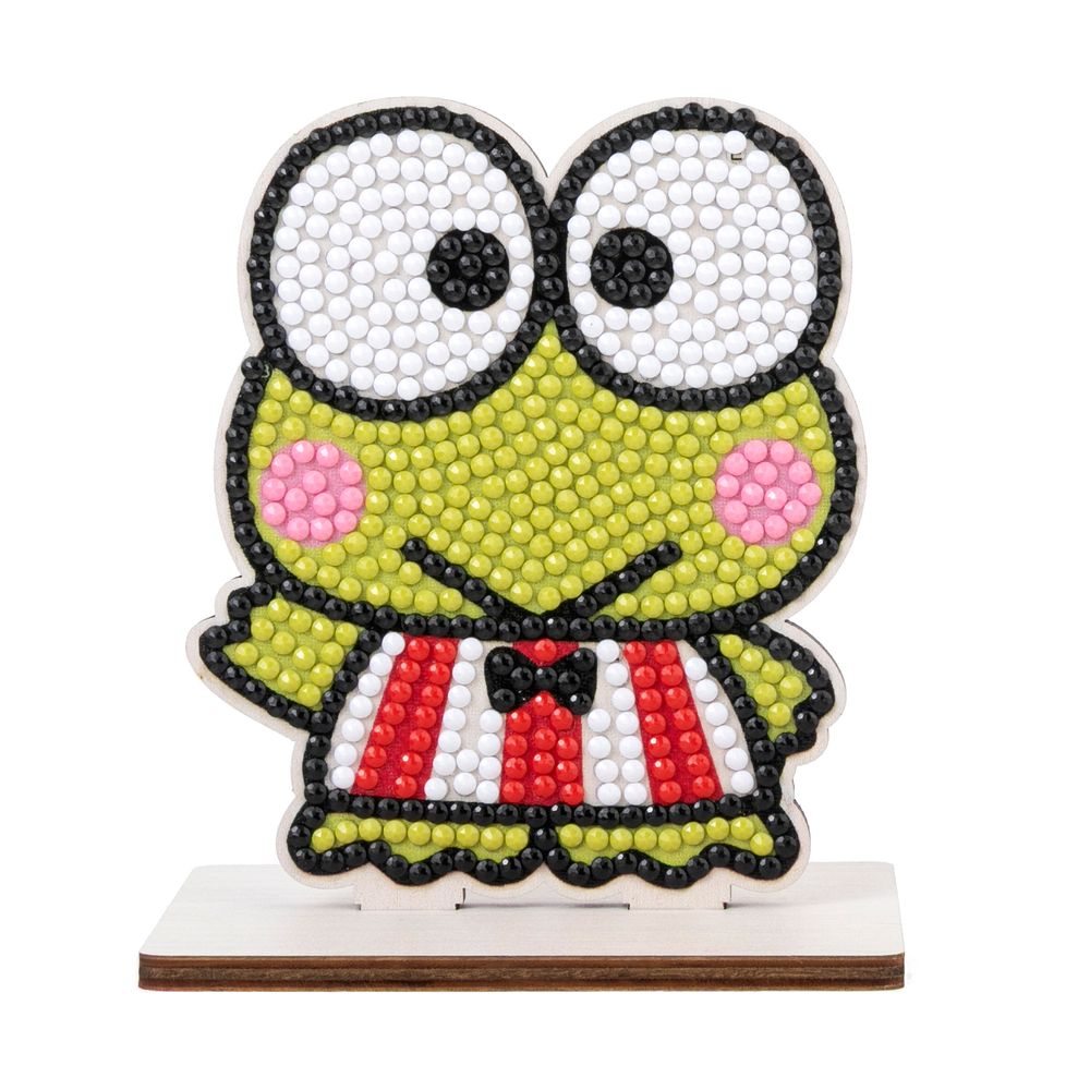 Craft Buddy - Kero Kero Keroppi Crystal Art Buddy - 10 cm