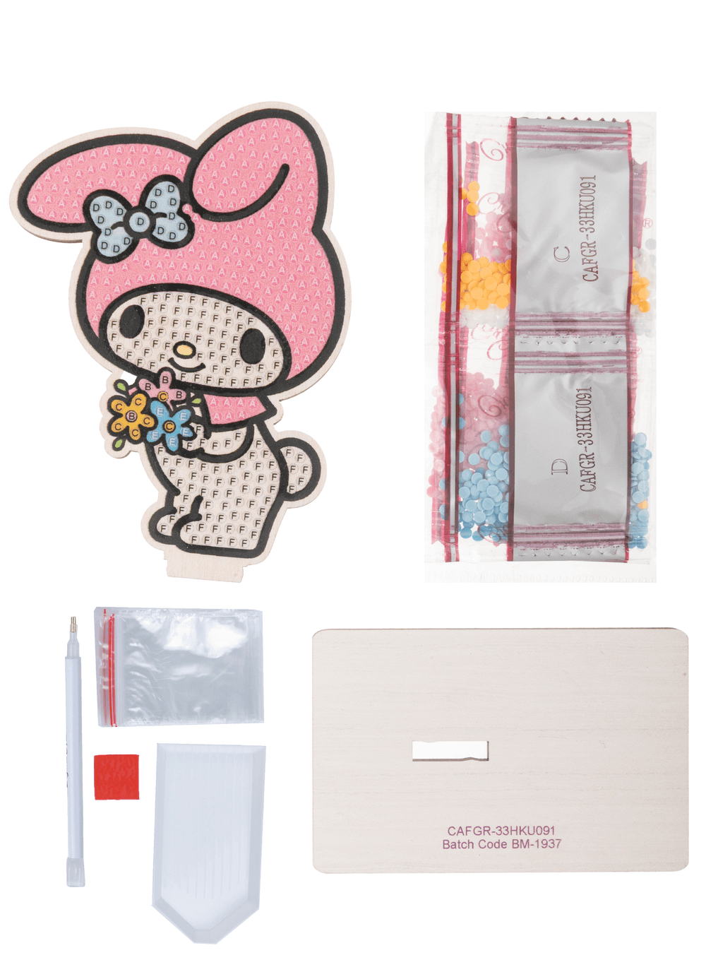 Craft Buddy - My Melody Crystal Art Buddy - 11 cm