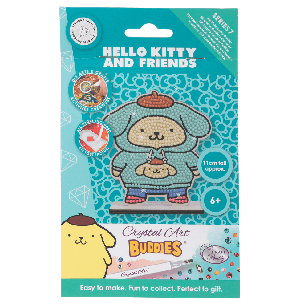 Craft Buddy - Pompompurin Crystal Art Buddy - 11 cm